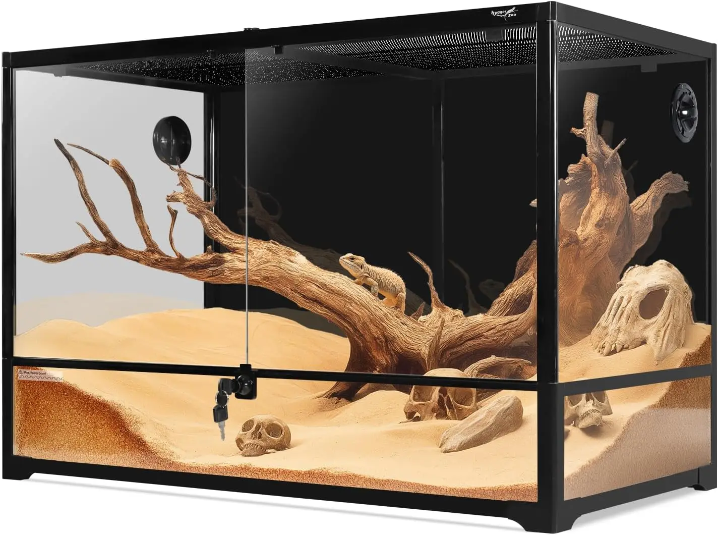 Glass Reptile Terrarium Front  - огляд і ціна Glass Door Hinge