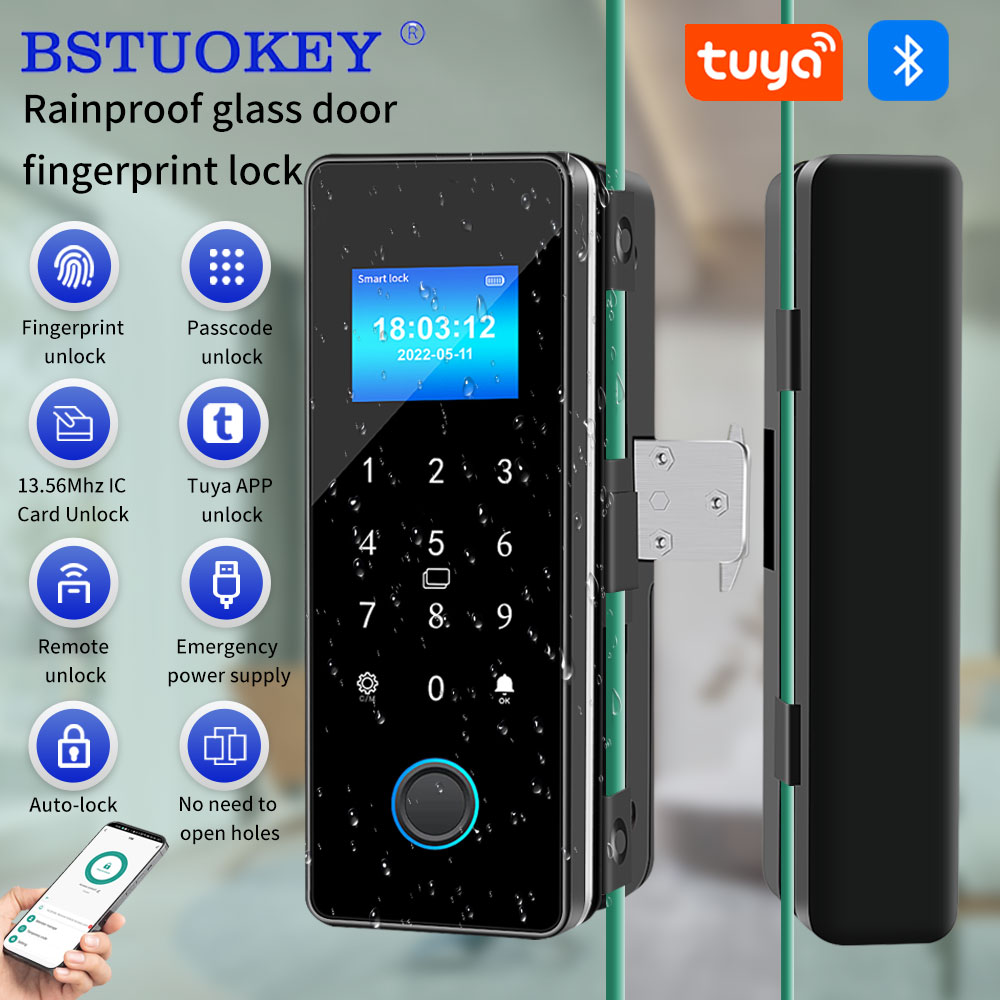 Waterproof Tuya APP Control Sl - огляд і ціна Glass Door Hinge