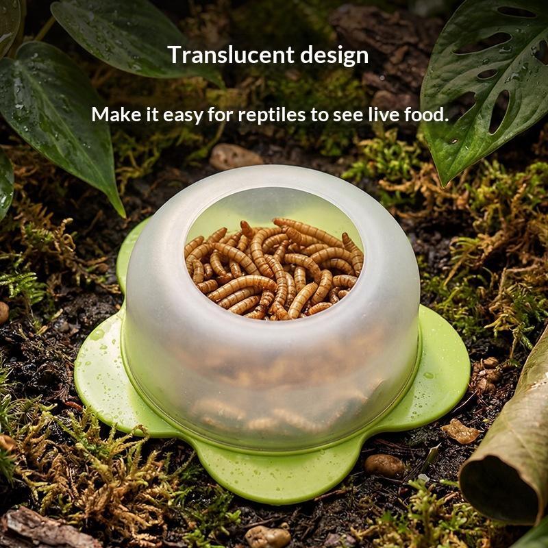 1Pc ABS Reptile Feeding Dish A - огляд і ціна Water Dish Reptile