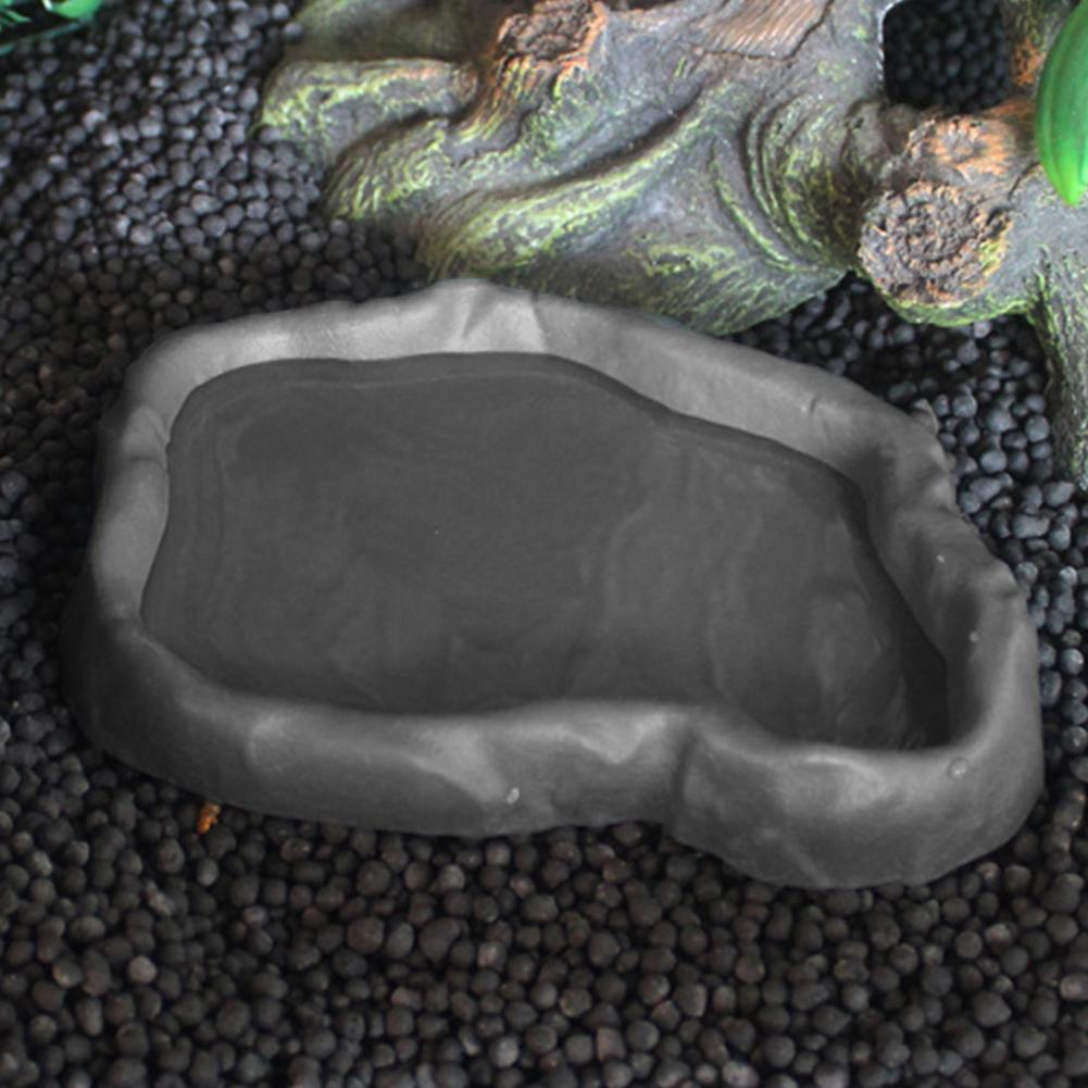 Reptile Feeder Plastic Imitati - огляд і ціна Water Dish Reptile
