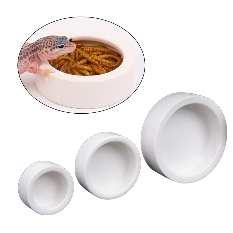 Reptile Food Bowl Anti-Escape  - огляд і ціна Water Dish Reptile